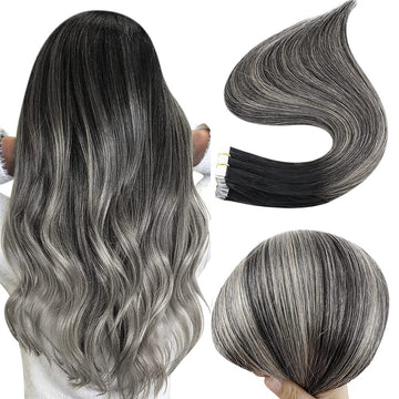 Fshine high quality tape in human hair extensions